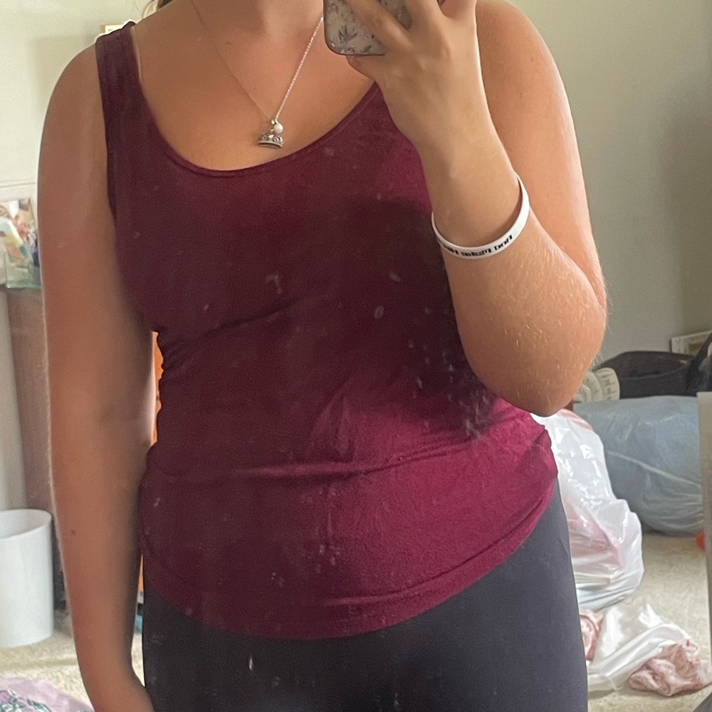Forever 21, size medium, wine red